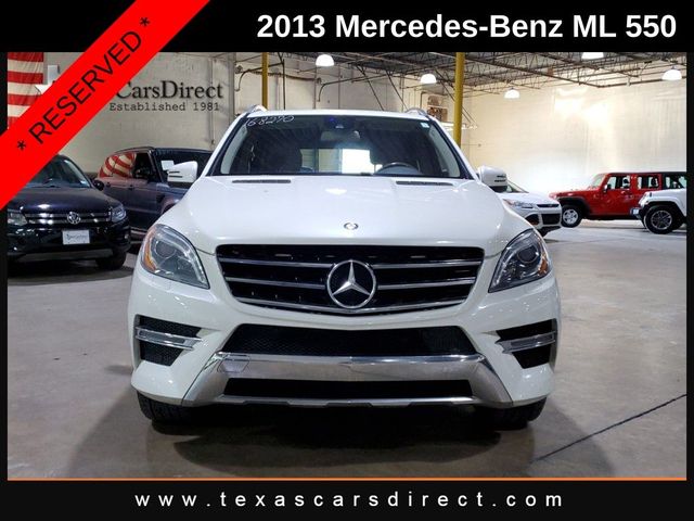 2013 Mercedes-Benz M-Class ML 550