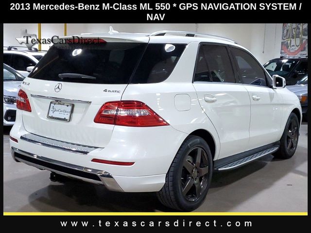 2013 Mercedes-Benz M-Class ML 550