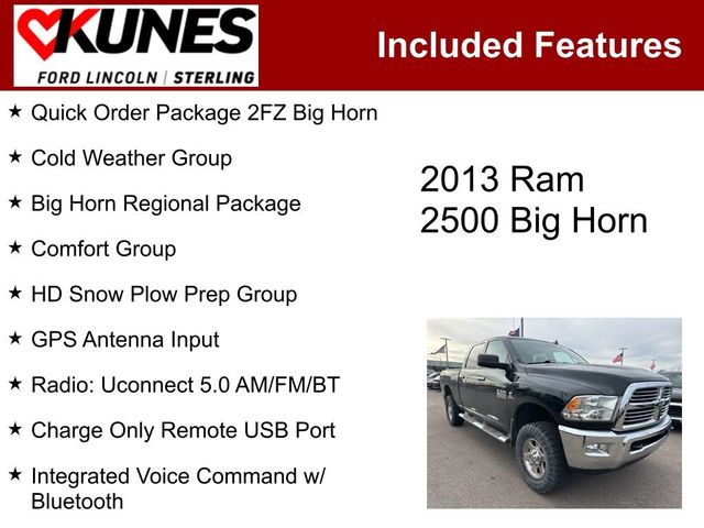 2013 Ram 2500 Big Horn