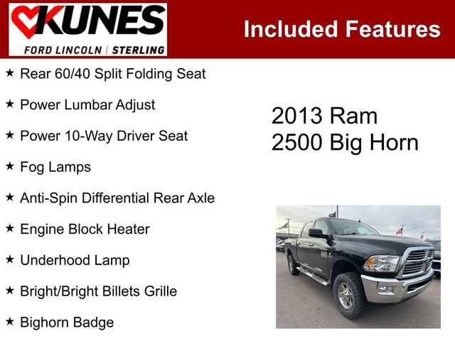 2013 Ram 2500 Big Horn