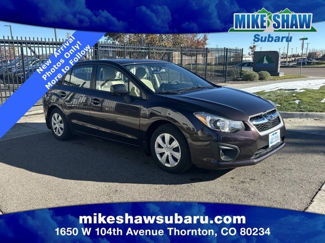 2013 Subaru Impreza 2.0i