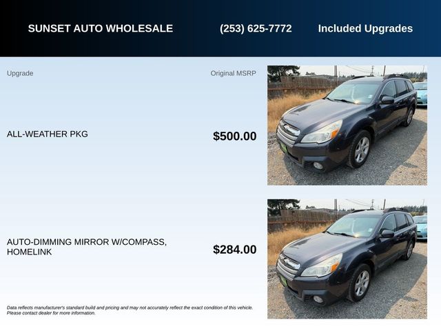 2013 Subaru Outback 2.5i Premium