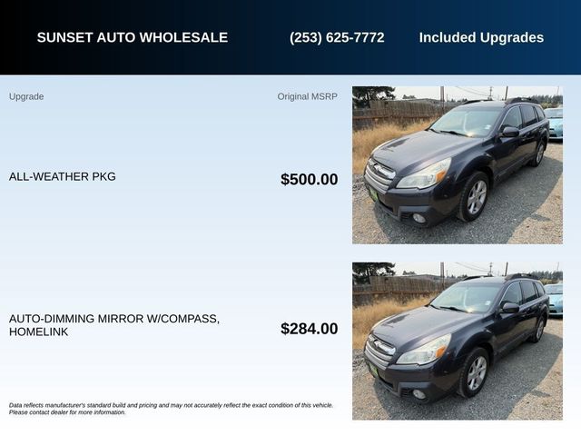 2013 Subaru Outback 2.5i Premium
