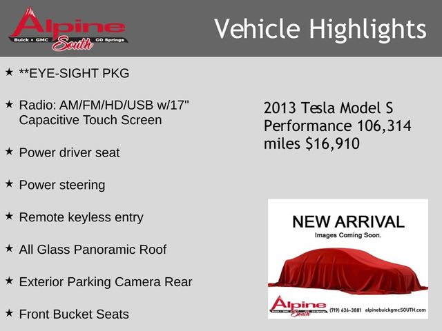 2013 Tesla Model S Performance