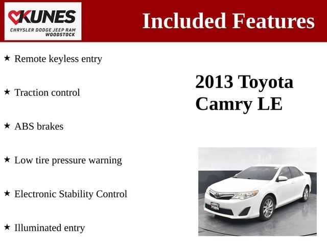 2013 Toyota Camry LE