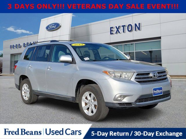 2013 Toyota Highlander SE