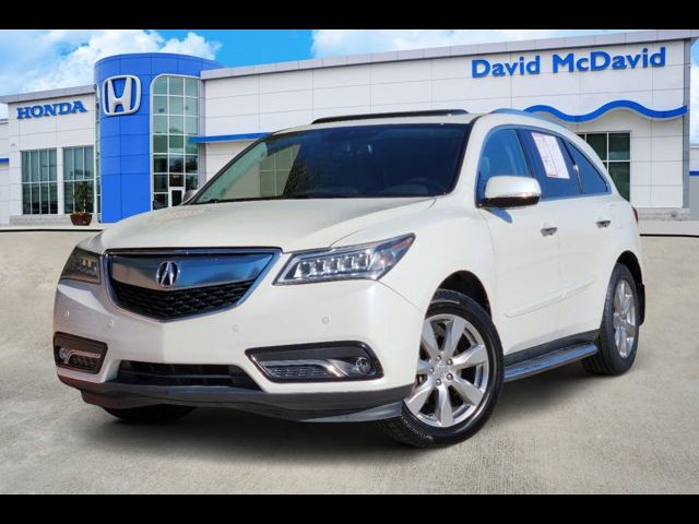 2014 Acura MDX Advance Entertainment