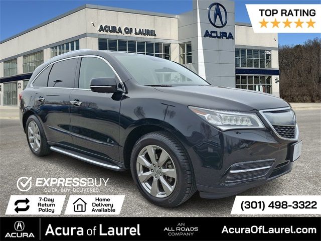 2014 Acura MDX Advance Entertainment