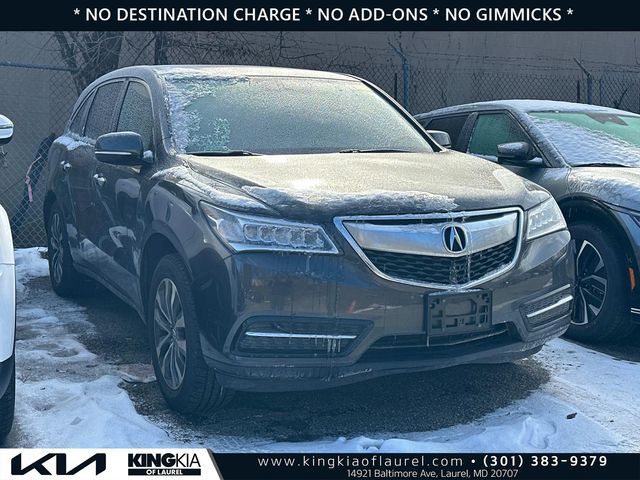 2014 Acura MDX Technology