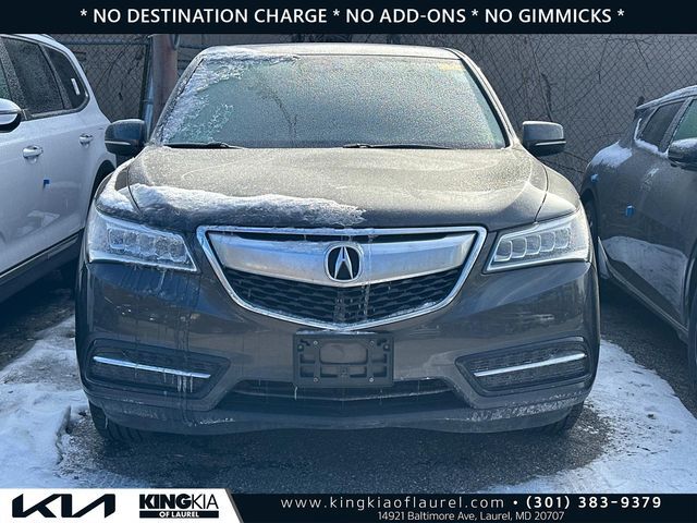 2014 Acura MDX Technology