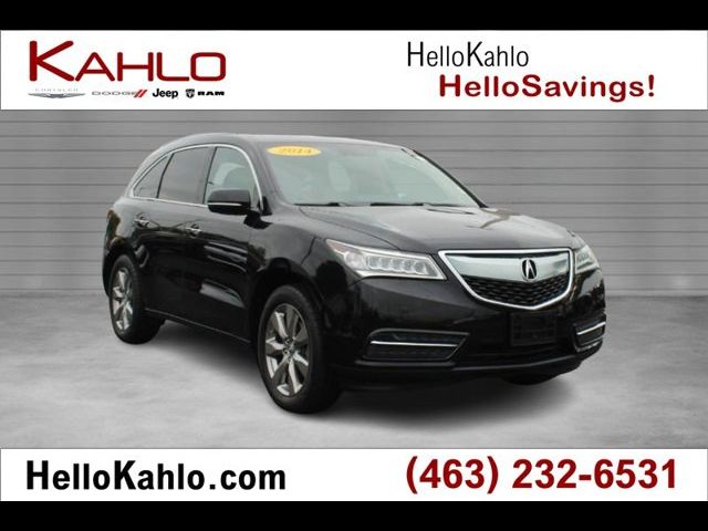 2014 Acura MDX Advance Entertainment