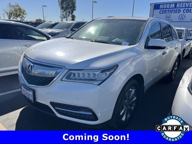 2014 Acura MDX Advance Entertainment