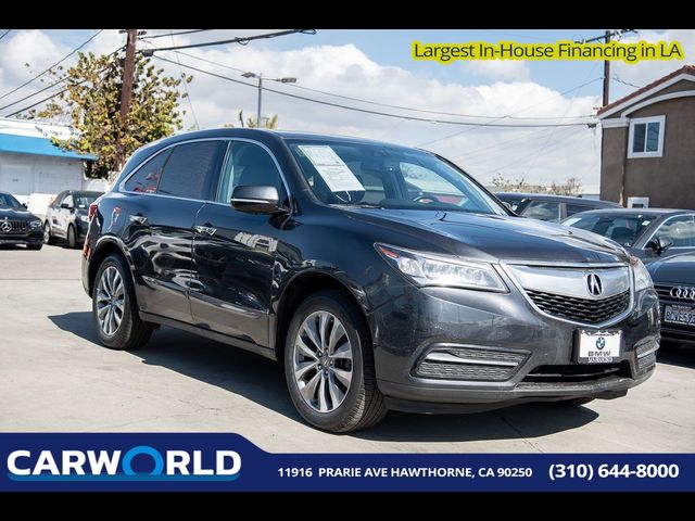 2014 Acura MDX Technology Entertainment