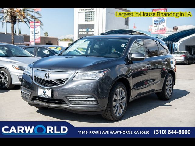 2014 Acura MDX Technology Entertainment