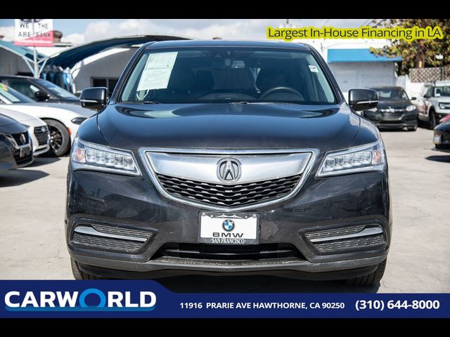 2014 Acura MDX Technology Entertainment