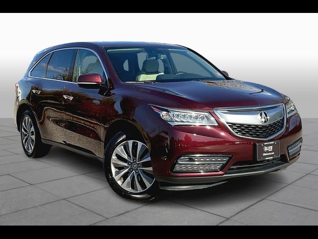 2014 Acura MDX Technology Entertainment