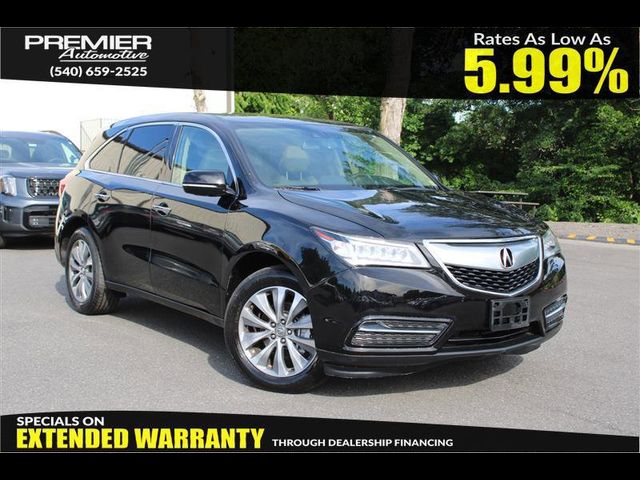 2014 Acura MDX Technology