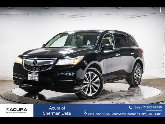 2014 Acura MDX Technology