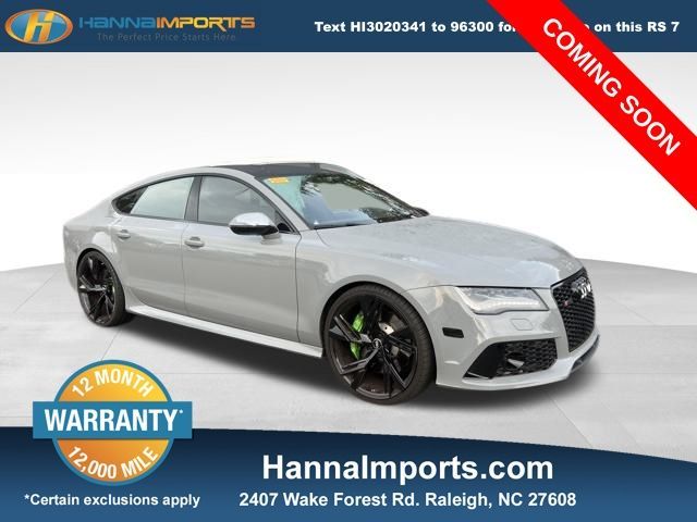 2014 Audi RS 7 Prestige