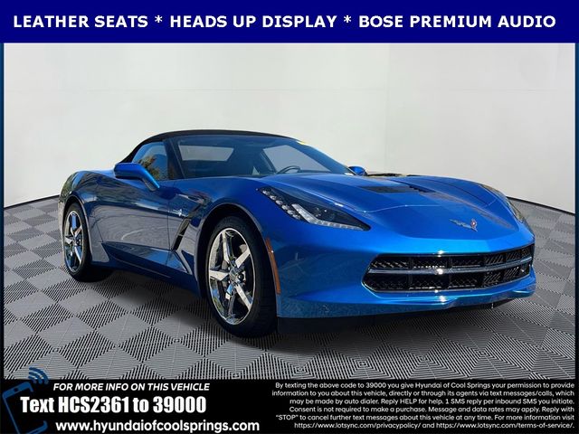 2014 Chevrolet Corvette Stingray 2LT