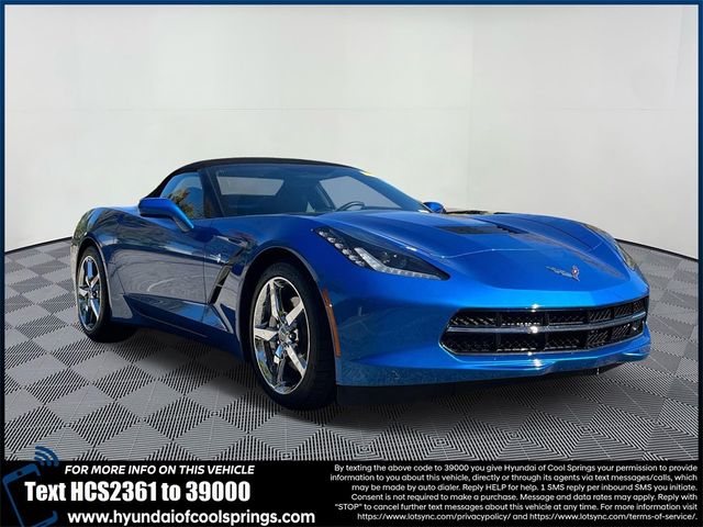 2014 Chevrolet Corvette Stingray 2LT