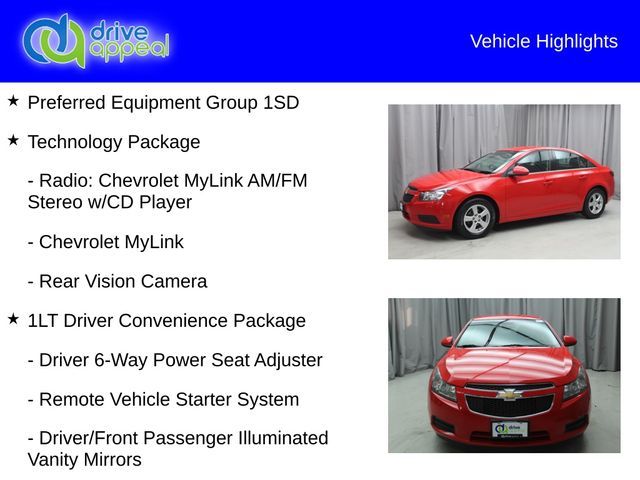 2014 Chevrolet Cruze 1LT