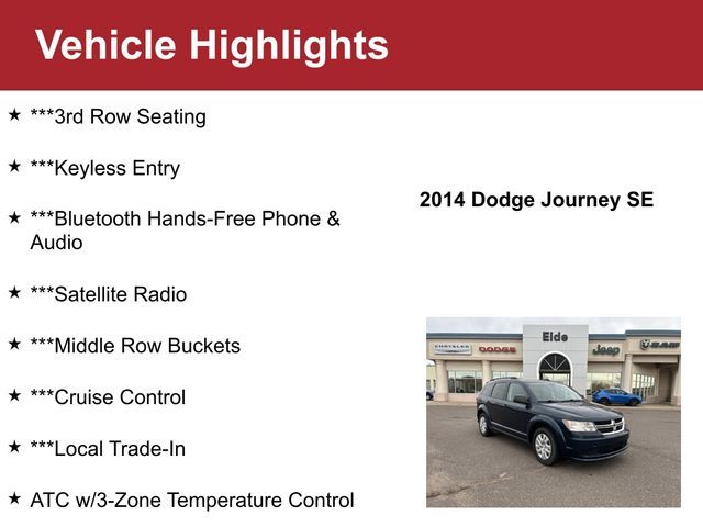 2014 Dodge Journey SE