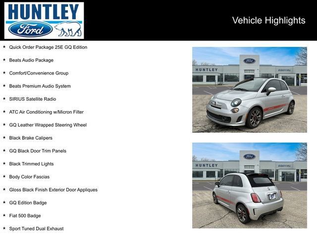 2014 FIAT 500C GQ Edition