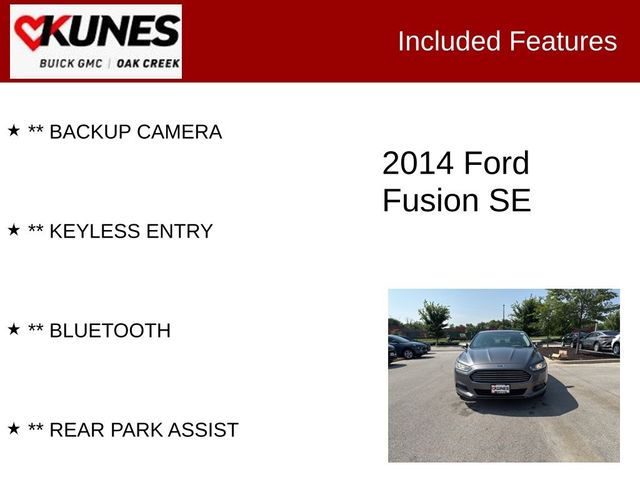 2014 Ford Fusion SE
