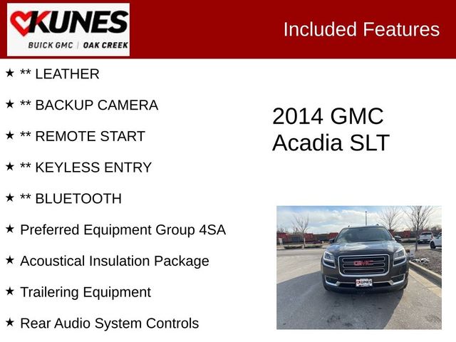 2014 GMC Acadia SLT