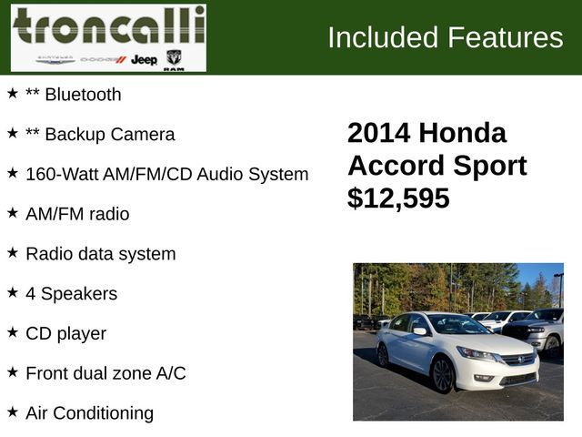 2014 Honda Accord Sport