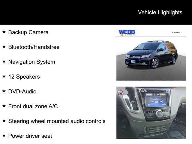 2014 Honda Odyssey Touring Elite