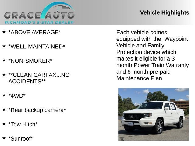 2014 Honda Ridgeline SE