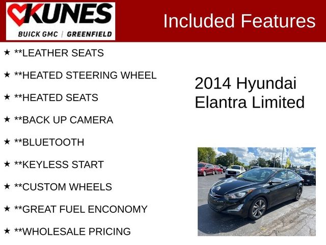 2014 Hyundai Elantra Limited