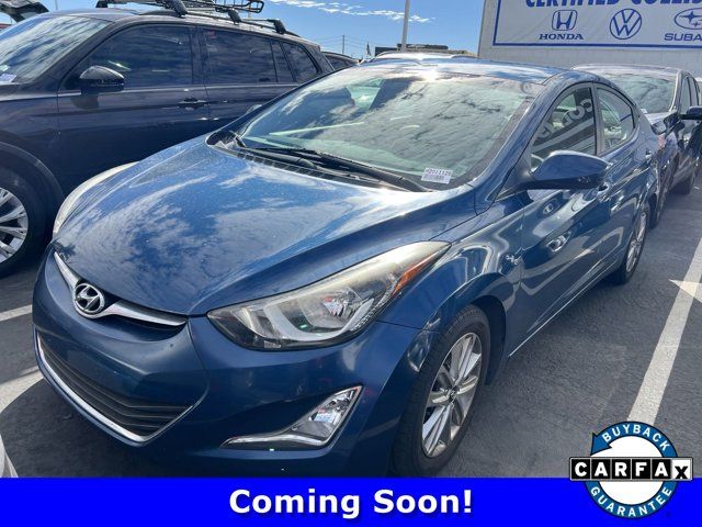 2014 Hyundai Elantra SE