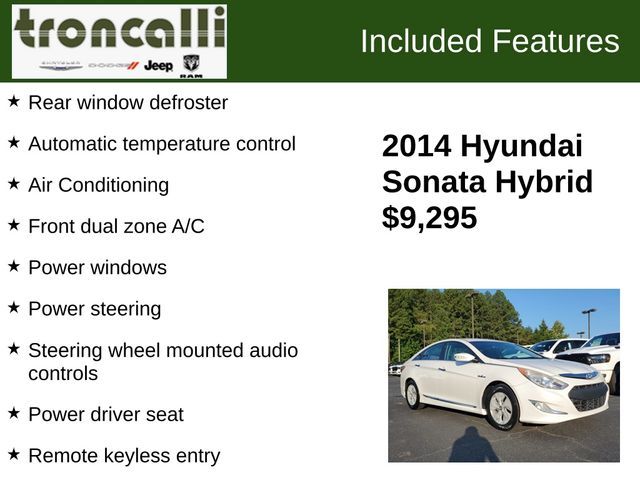 2014 Hyundai Sonata Hybrid Base