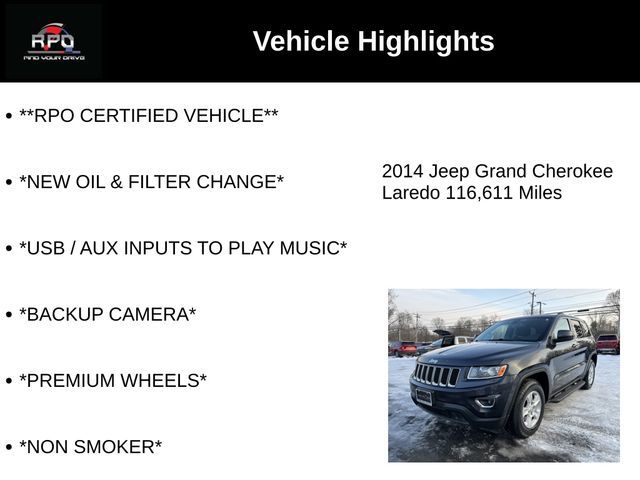 2014 Jeep Grand Cherokee Laredo