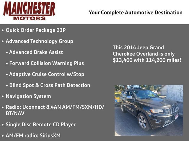 2014 Jeep Grand Cherokee Overland