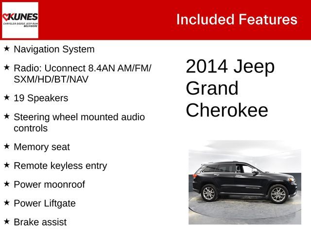 2014 Jeep Grand Cherokee Summit