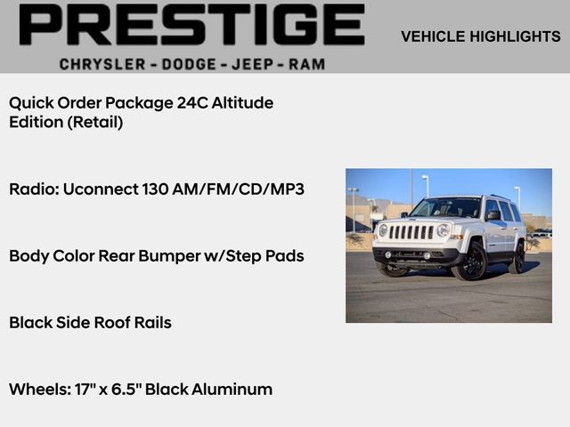 2014 Jeep Patriot Altitude