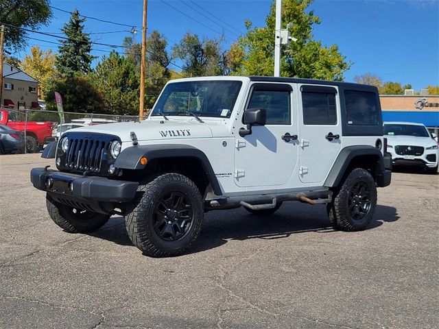 2014 Jeep Wrangler Unlimited Willys Wheeler