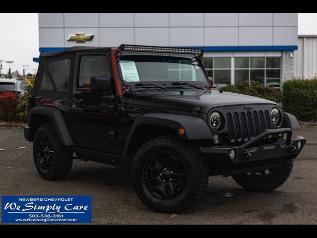 2014 Jeep Wrangler Willys Wheeler