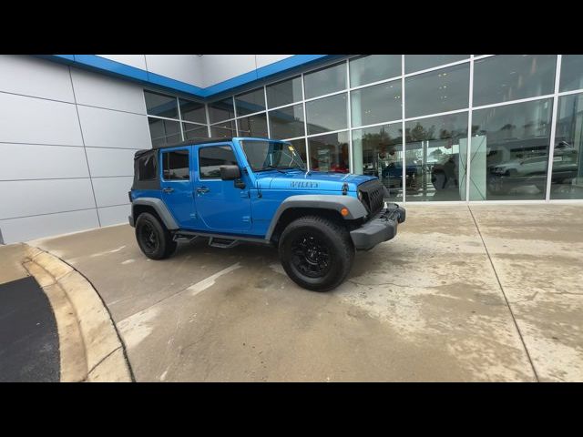 2014 Jeep Wrangler Unlimited Willys Wheeler