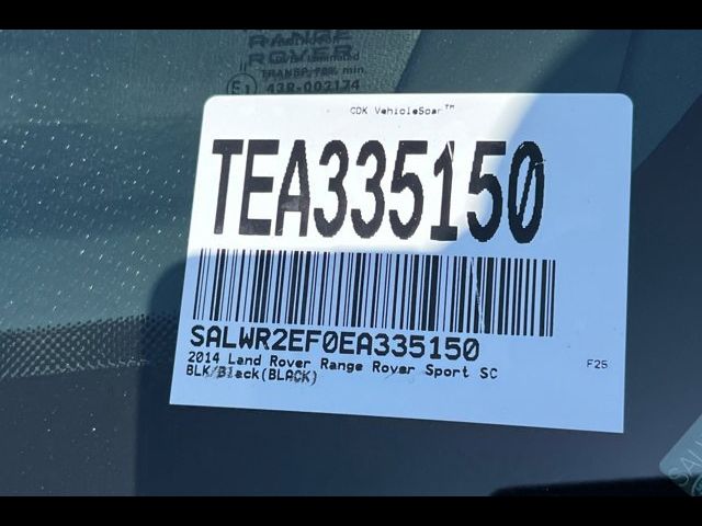 2014 Land Rover Range Rover Sport Supercharged