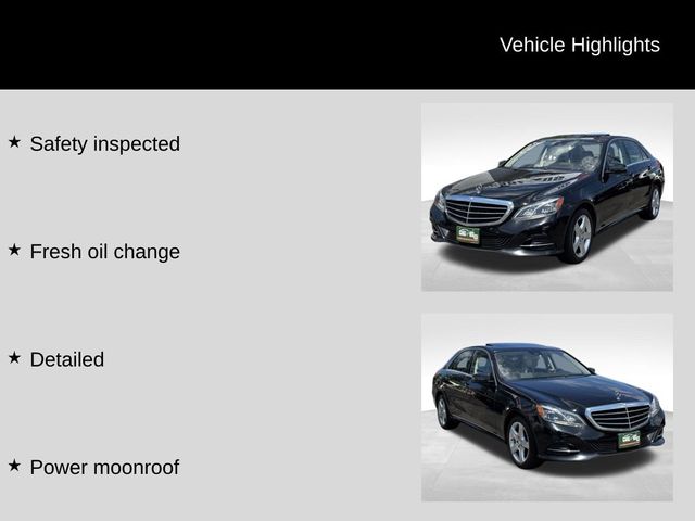 2014 Mercedes-Benz E-Class 