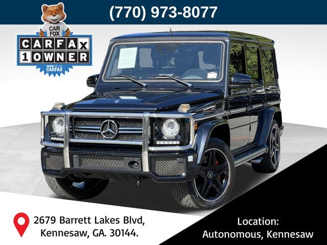 2014 Mercedes-Benz G-Class AMG 63