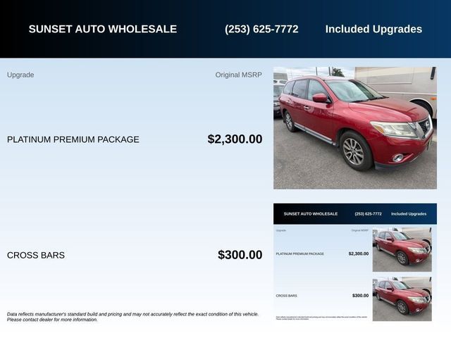 2014 Nissan Pathfinder Platinum