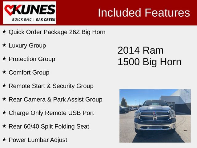 2014 Ram 1500 Big Horn