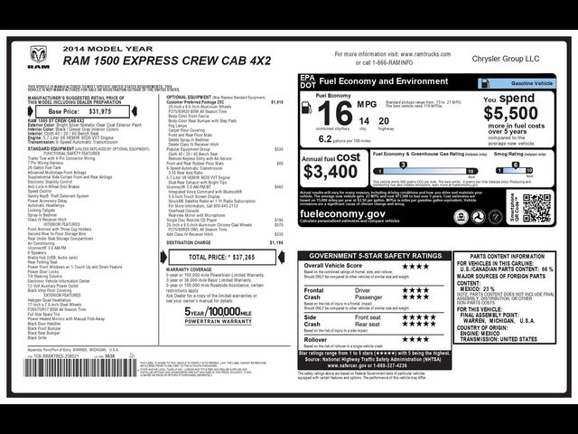 2014 Ram 1500 Express