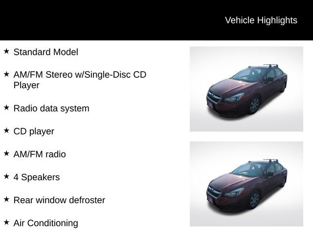 2014 Subaru Impreza Base